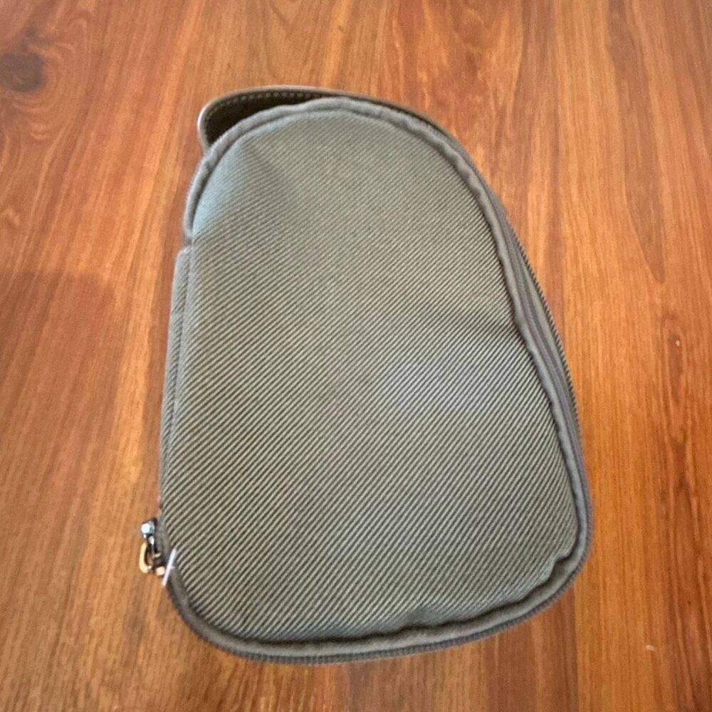 Bvlgari for Emirates airlines small travel bag twill taupe